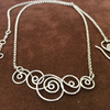 Spiral Wave Necklace