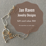 Jan Raven Jewelry Designs Gift Card